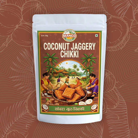 Coconut Jaggery Chikki